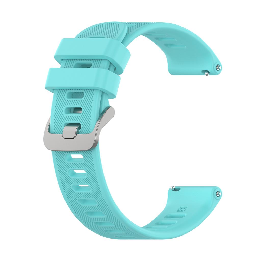 20mm Official Style Strap For Garmin Forerunner 55 158 Wristband Forerunner 245 645 Music Quick Release Silicone Bands Bracelet