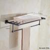 Beiyou Wall-Mounted Bathroom Towel Rack Set