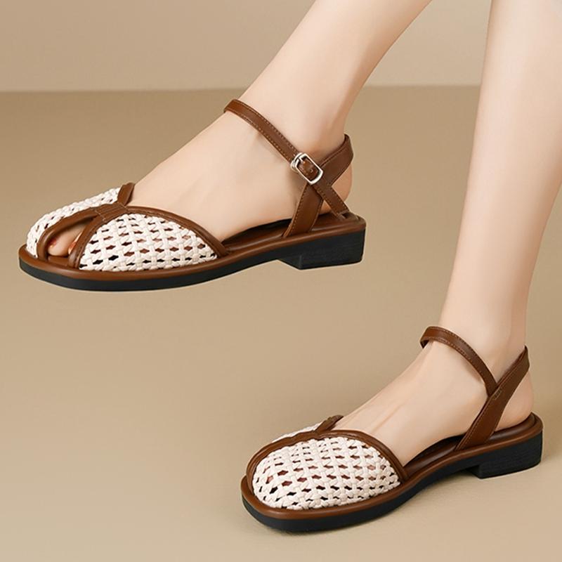 Fashion Women Fashion Sandals Casual Heeled Shoes Walking Cozy Shoes Woman Slippers 2025 New Trend Brand Summer Dress Female Zapatillas