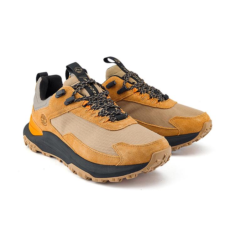 Timberland Men's Yellow Black Motion Access Waterproof Hiking Shoes A6D9HEDM