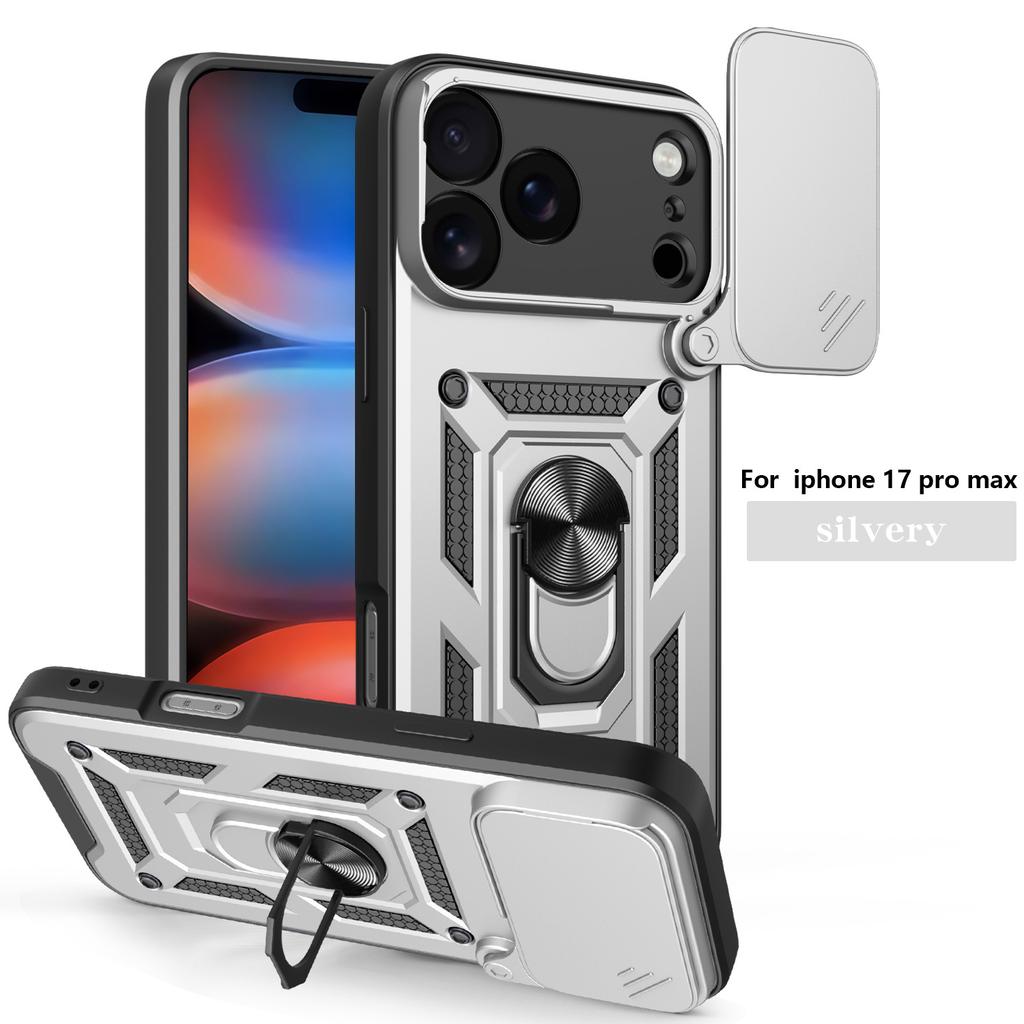 Applicable To iPhone17ProMax Window Push Mobile Phone Case Apple 16Pro All-inclusive 15 Anti-drop 14 Protective Case