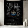 Newcastle United FC Gobelin Ścienny Estetyczna Dekoracja Ścienna Drukowany Materiał Koc Dekoracyjne Gobeliny do Sypialni Salonu Wystrój Domu