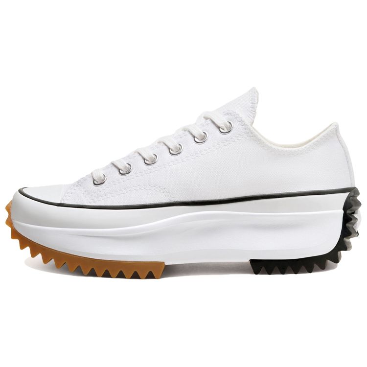 Converse Run Star Hike Low White Unisex Sneakers Black Gum 168817C