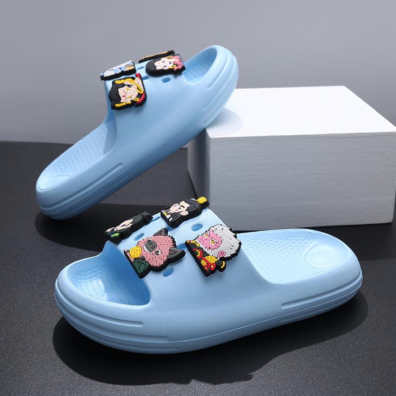 Bequeme weiche Sohle Eva Cartoon-Figur Indoor Outdoor Badeschuhe für Jungen