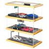 1:64 Scale Toy Car Storage and Display Box for Pop Mart Parking Lot Model Scene
