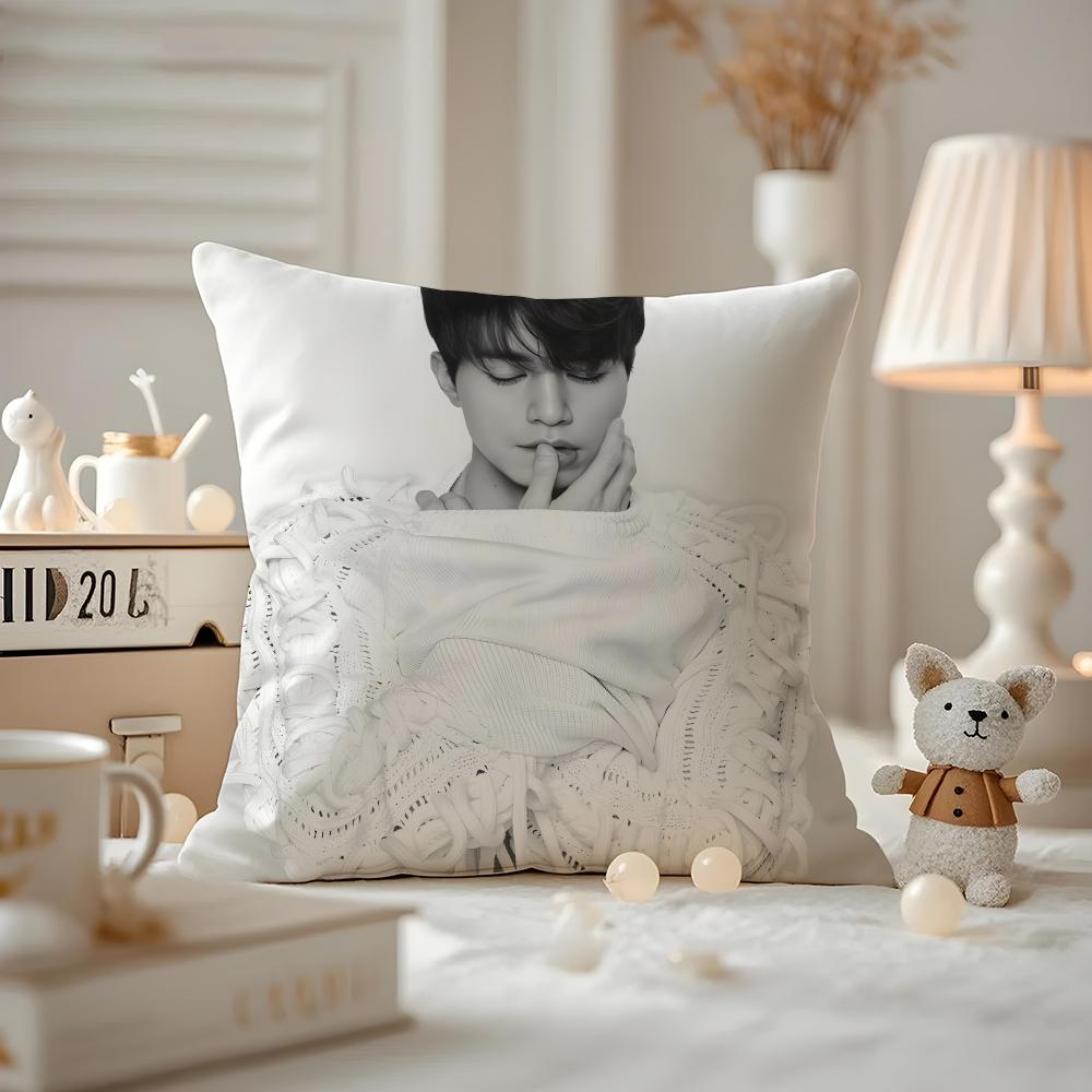 Lee Dongwook Actor Cushion Cover Pattern Printed Pillowcase For Living Room Sofa Cushion Cover & Bedroom Decor