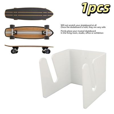 Acrylic Skateboard Wall Mount Skateboard Display Rack  For Skateboard Display and Storage