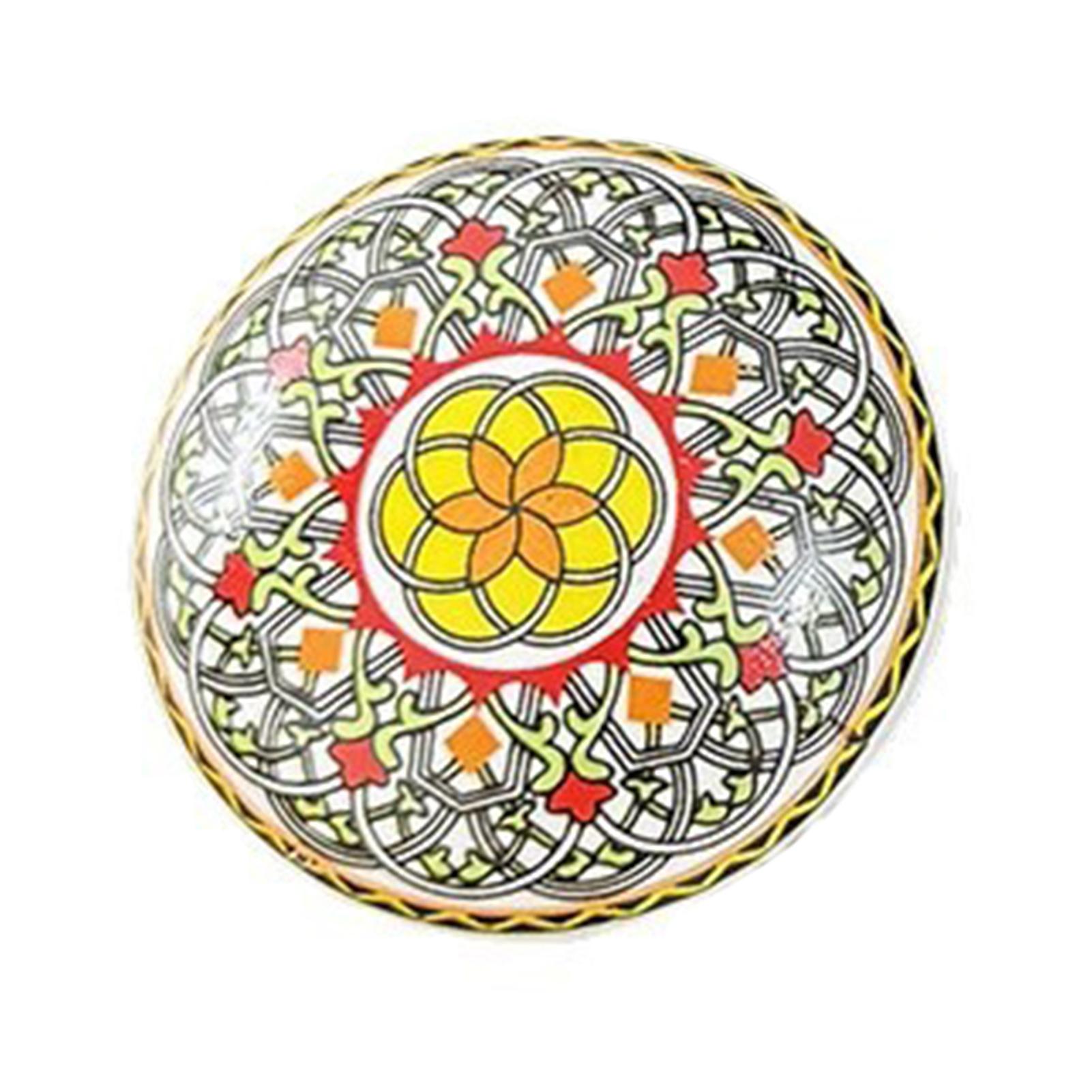 

Ceramic Drawer Handles Bohemian Style Round Cabinet Knobs with Unique Glaze Patterns for Wardrobe Kitchen Furniture