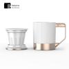 Elegant Ceramic Tea Infuser Cup