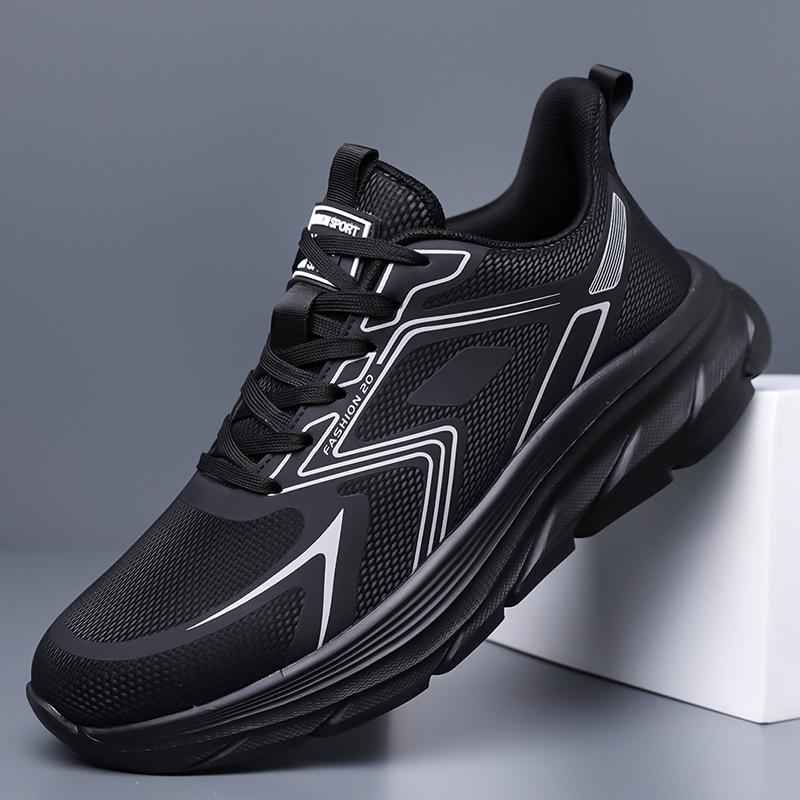 Low-top soft-soled real shock-absorbing rebound sneakers, light and comfortable outdoor running shoes