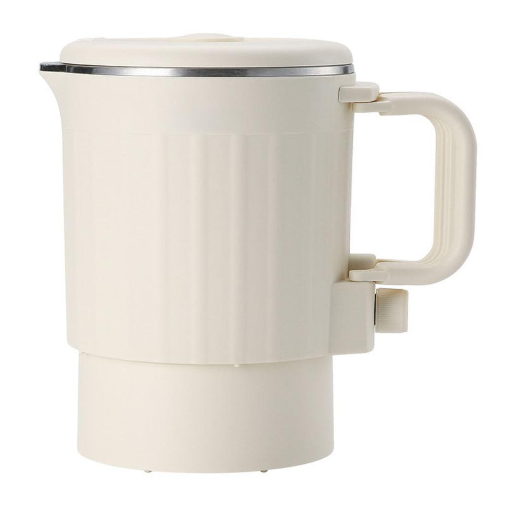 Portable 800ML Electric Kettle Foldable 2-in-1 Rice Cooker 304 Stainless Steel Mini Kettle