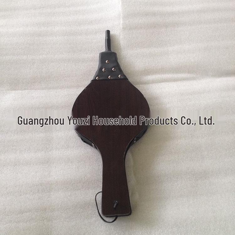 

50CM Hand-Operated Wooden Fireplace Bellows & High-Power Dust Remover for BBQ чорний