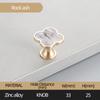 Oukali Four Leaf Zinc Alloy Furniture Mix Color Cabinet Handles Knobs