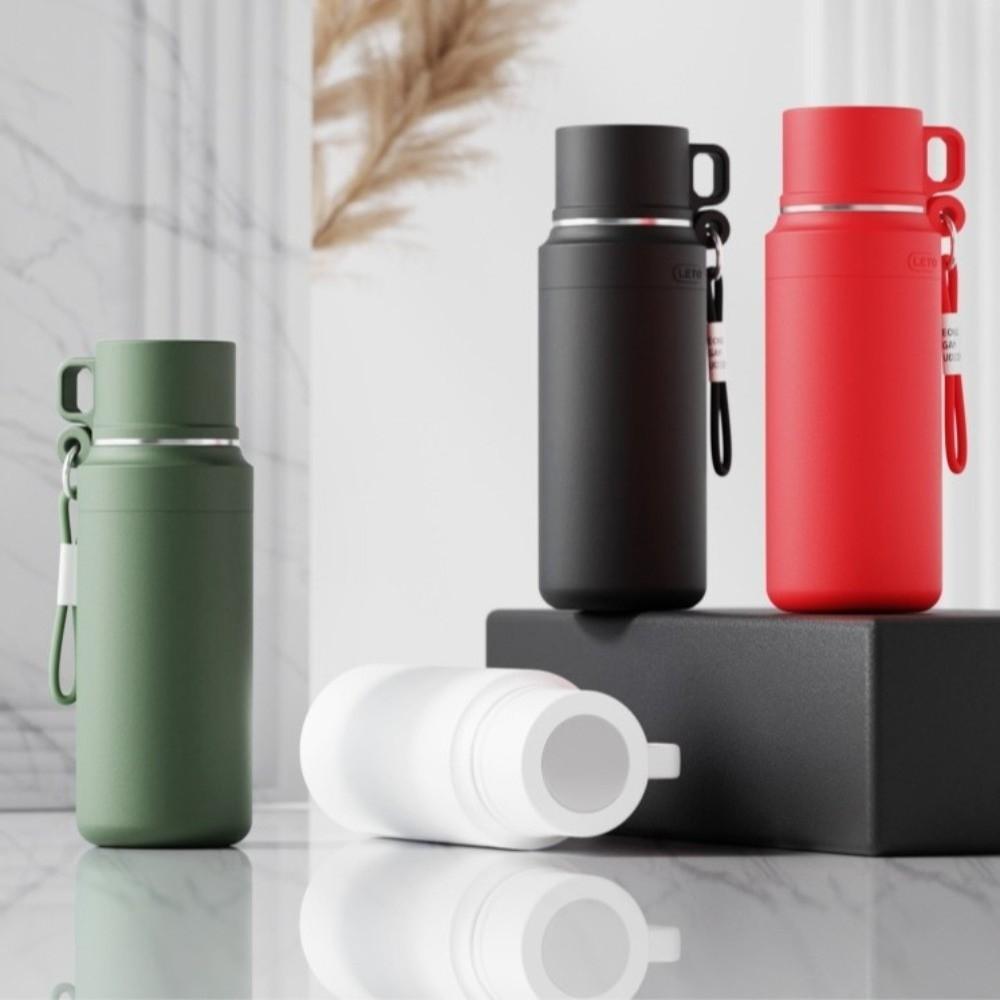 Leakproof Portable Water Cups Double Wall Thermal Water Bottle  for Hot and Cold Drinks