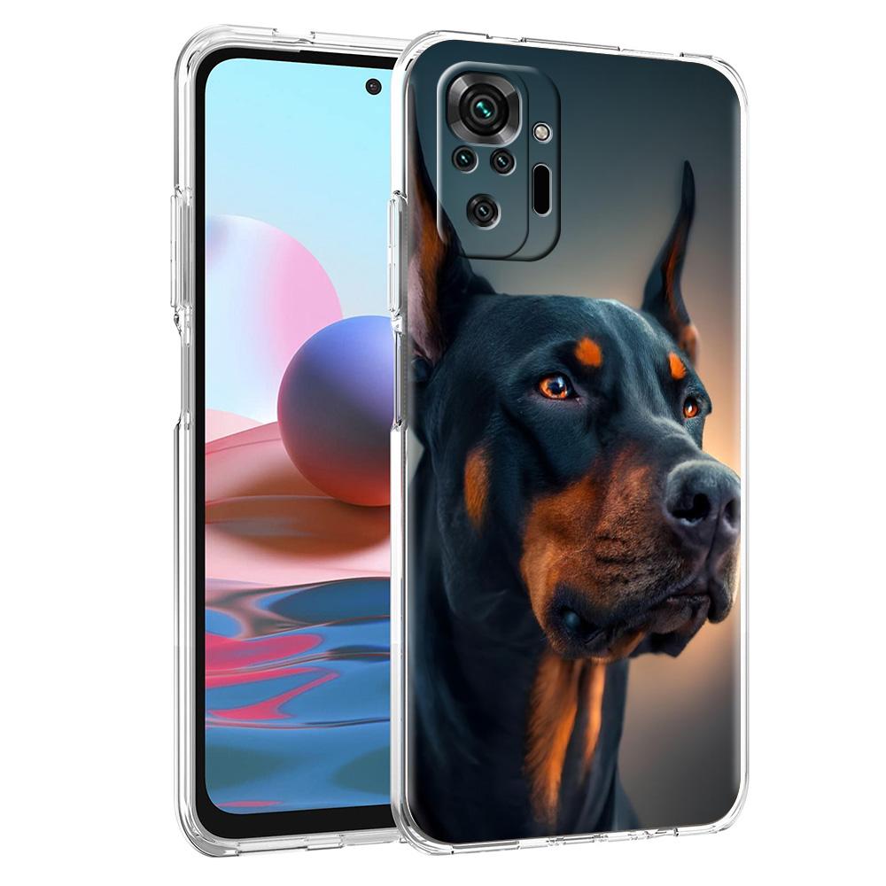 Phone Case For Xiaomi Redmi Note 15 14 5G 13 12 10 11 Pro Plus 4G 14C 13C 12C Soft TPU Cover Rottweiler Dog