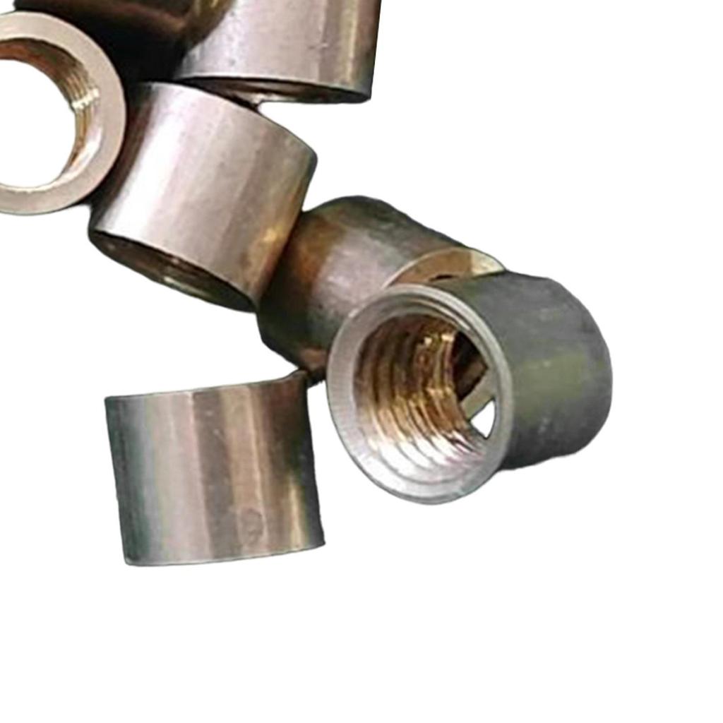 10Pcs Billiard Cue Stick Ferrule Replacement Portable Billiard Accessories