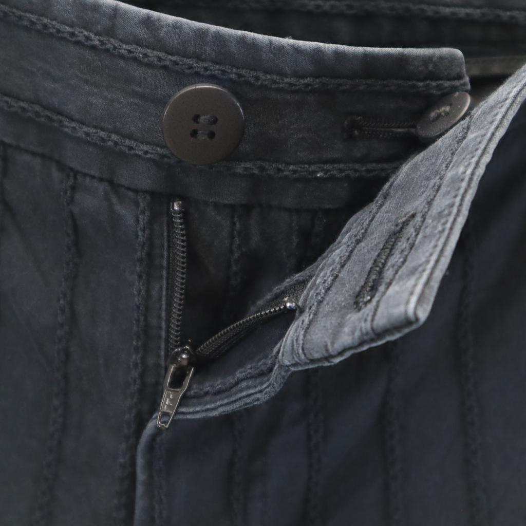 ISSEY MIYAKE made in Japan Striped Pattern Long pants 3 Black series Women Used