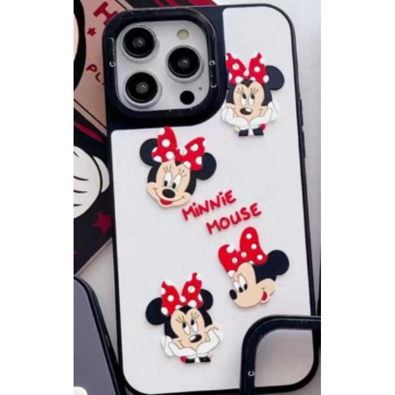 

3D Cartoon Minnie Phone Case for iPhone 13 Pro Max, Protective Cover 11 Pro Max