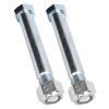 2Pcs Excavator Pin 25mm Manganese Steel Wear Resist Excavator Link Pin Backhoe Accessories