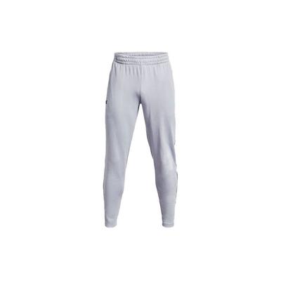 Rival Terry Tapered Joggers With Elastic Waist And Logo Print Men Bottoms Grey 1369472-011