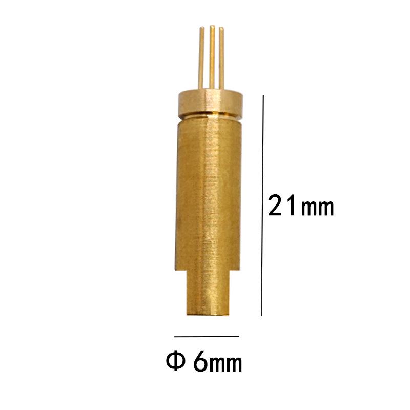 Adjustable Focus 6X21mm 650nm 5mW Three-Legged Red Laser Module