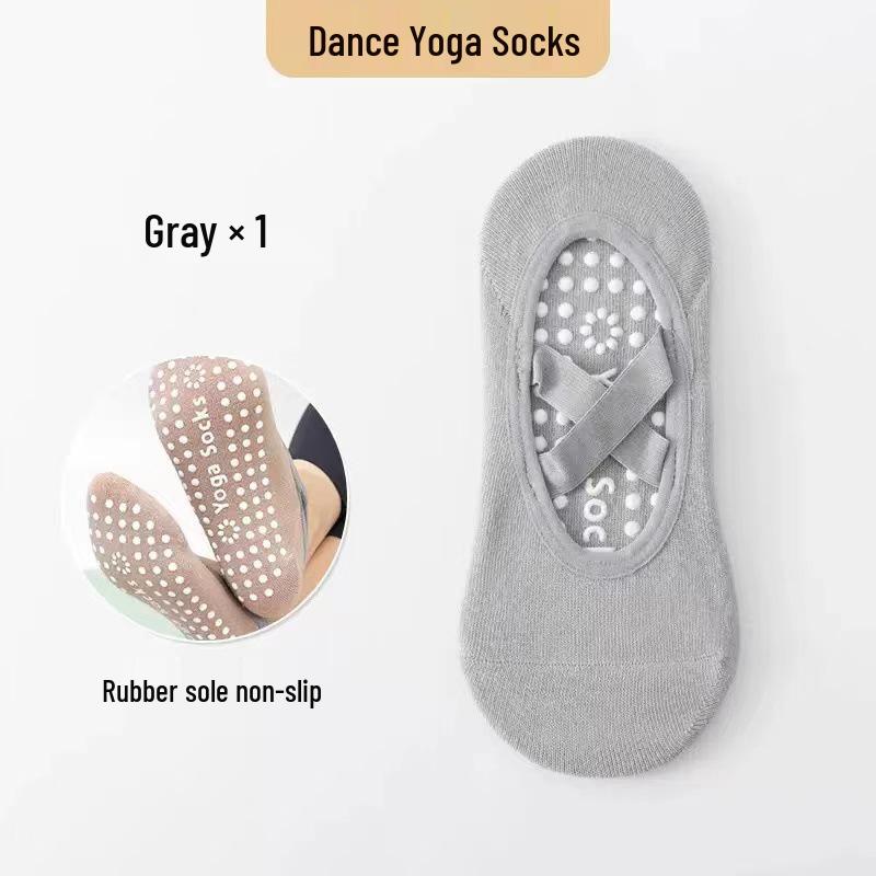 Women's Non-Slip Yoga Pilates Summer Socks for Indoor Fitness and Running