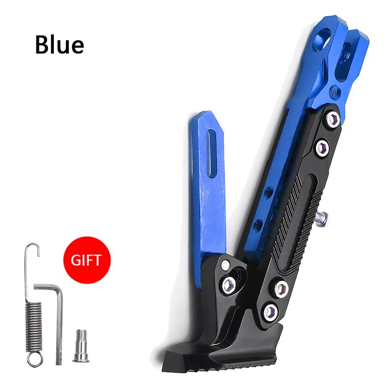 USER-X Adjustable CNC Metal Motorcycle Foot Bracket Kick Side Bracket Durable Corrosion Resistant Bracket Motorcycle Stand