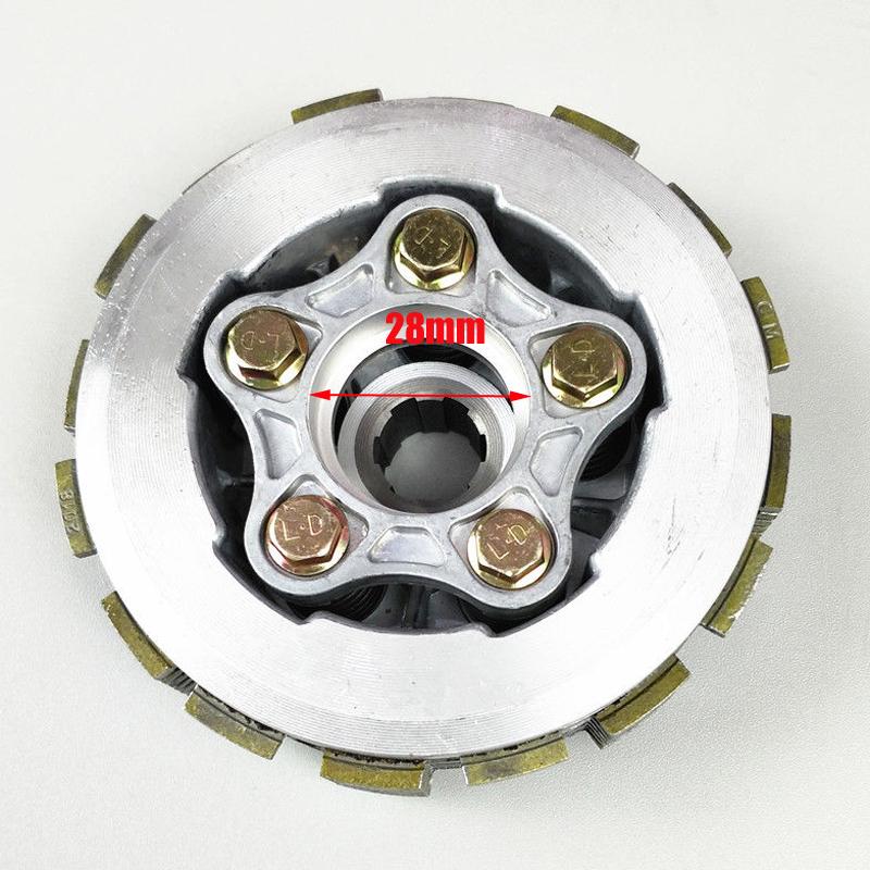 Motorcycle Clutch Disc Center For Honda Lifan Haojue Loncin CG125 CG150 CG200 CG250 4-5-6 Plates 28mm 35mm Transmission Parts