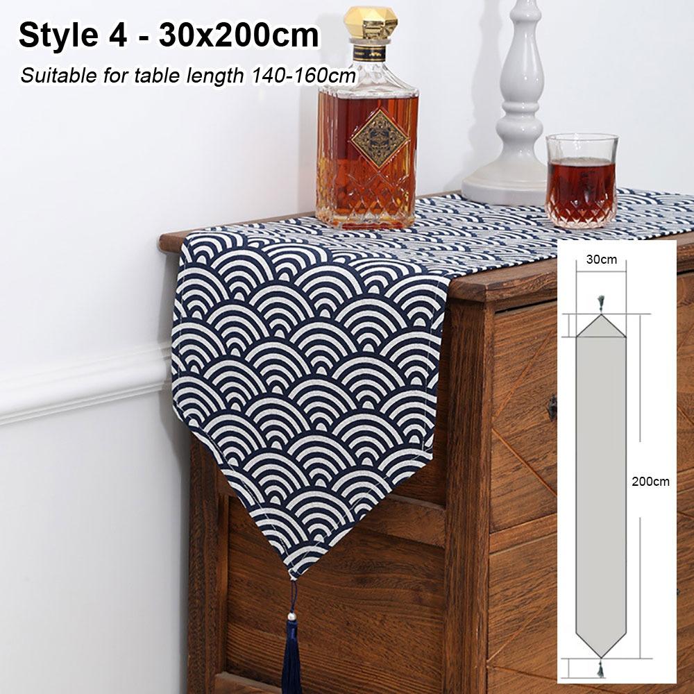 1Pcs Nordic Style Tablerunner 30x120cm 30x200cm Boho Decor Tablecloth Home Wedding Party Decoration