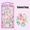 NEW Cute 3D Embossed Stickers Ice Cream Turtle Strawberry Apple Material for Phone DIY Scrapbooking Journaling Craft Supplies