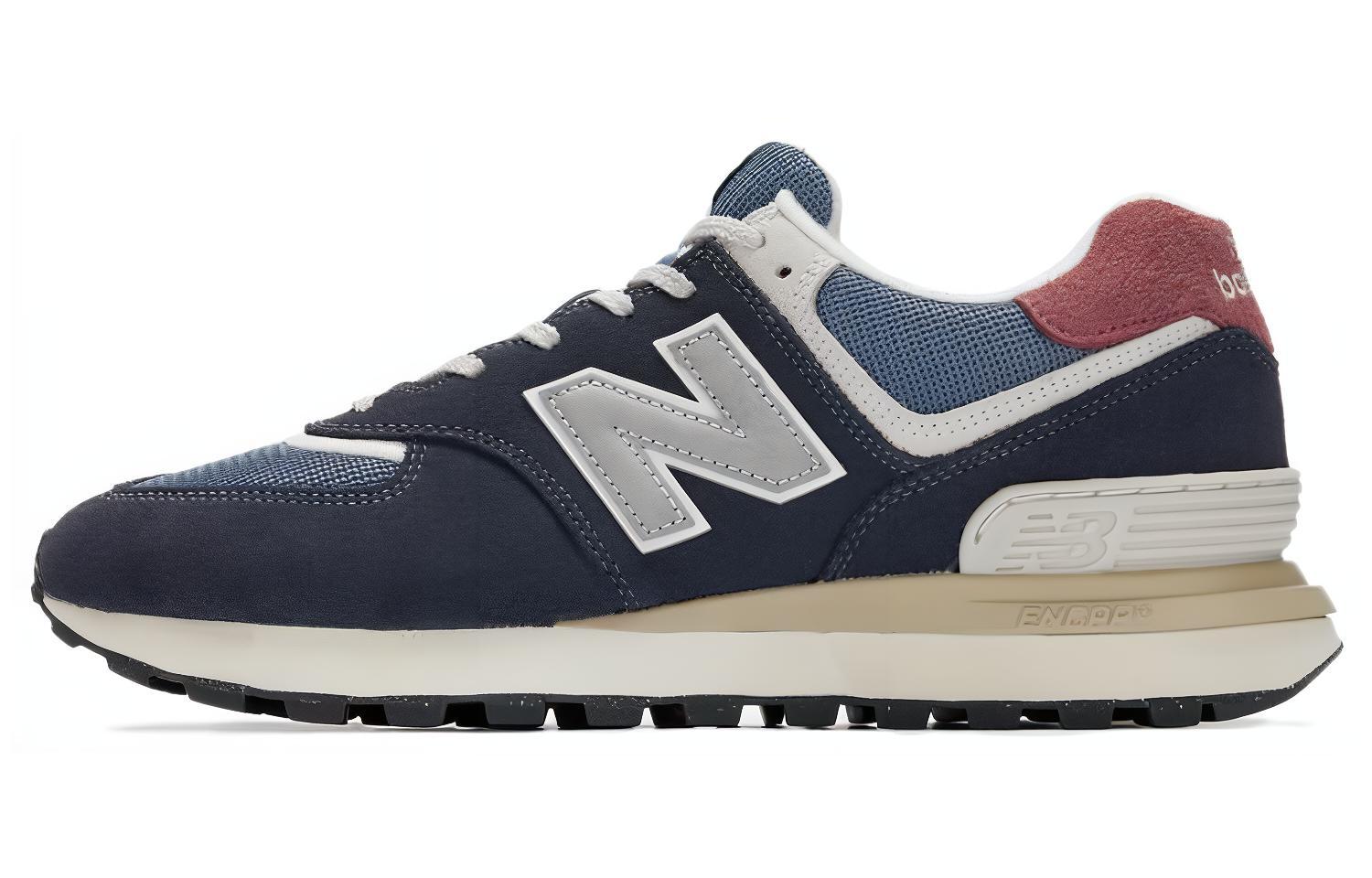 574 New Balance Legacy  Navy Grey Pink  U574LGFN 40
