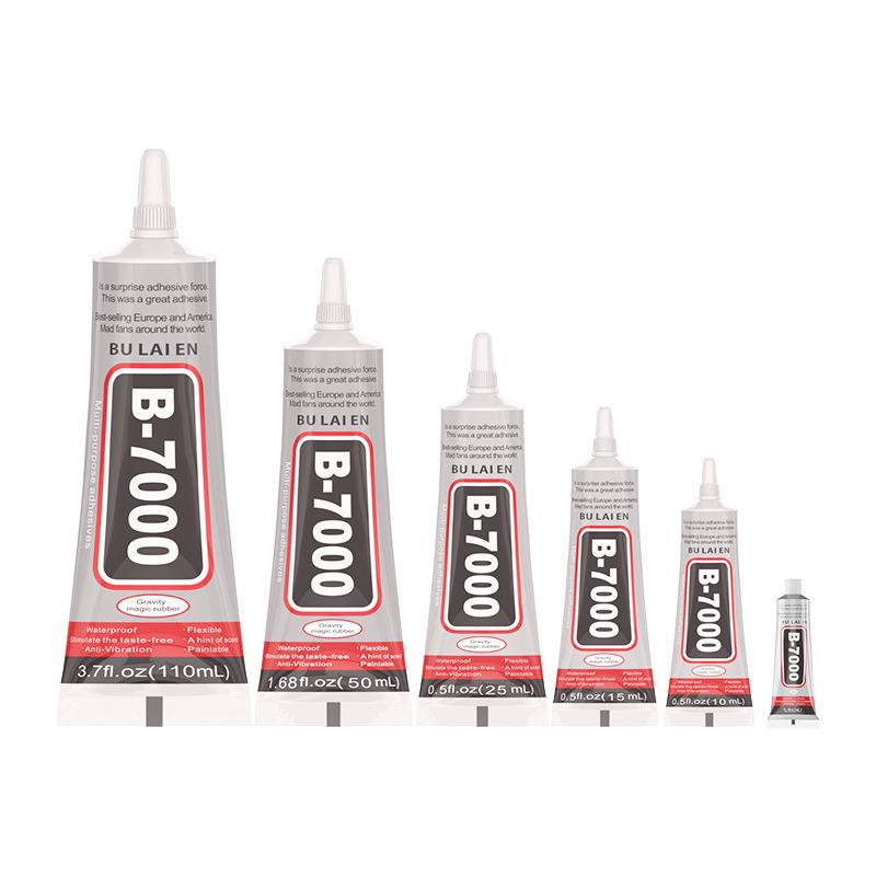 B7000 Quick-Drying Glue for Phone Screen, Jewelry, DIY Crafts, Acrylic, Rhinestones - Strong Adhesive