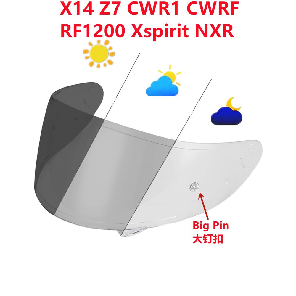 Viosr for GT AIR GT AIR2 Neotec1 Opticson RF1400 GLAMSTER NXR2 CWR1 CWRF RF1200 for Shoei Visor  Helmet Shield UV Protectio Lens