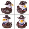 Patriotic Duck Figurines 4Th of July Eaglet Duck Statue 250Th Anniversary Independence Day Decors Patriotic Duck Ornament