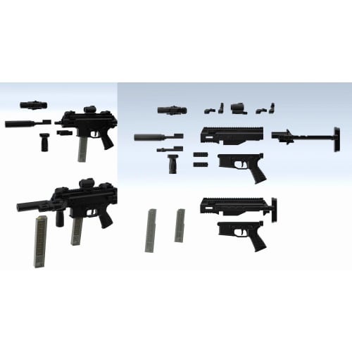 Little Armory LA068 APC9K Type Plastic Model 315278