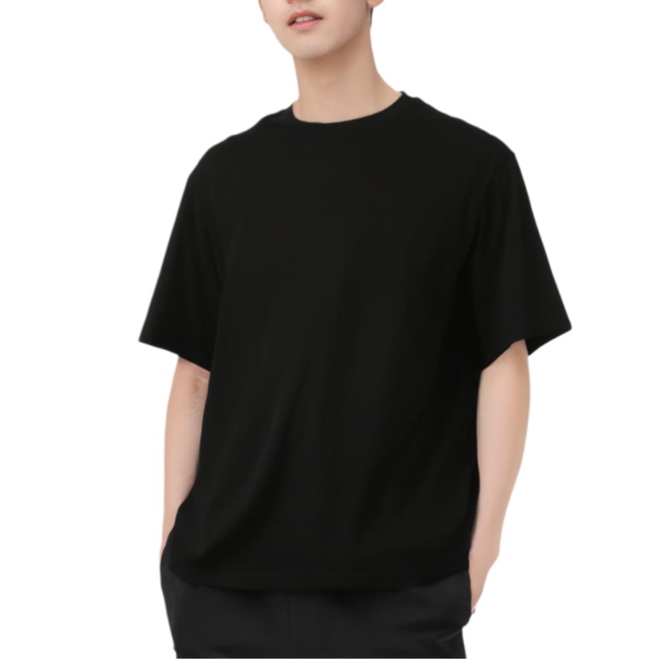 Y-3 Buchstabenprint Rundhals Kurzarm T-Shirt Unisex T-Shirts Schwarz DY7217