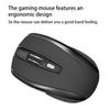 2.4G Wireless MouseMouse Ergonomic 800/1200/1600DPI 6 Mute Buttons Mouse  USB Receiver For Computer PC MacBook Tablet Laptops
