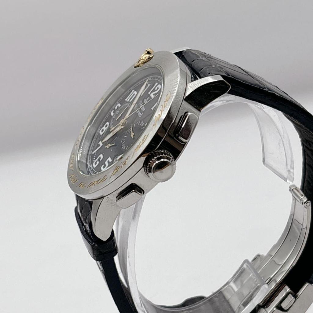 Used Box included, beautiful condition, Vivienne Westwood VW-2097 chronograph, Kiss Me Once, leather, Orb