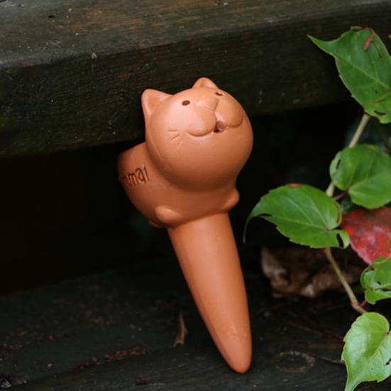 מכשיר חלחול מים יצירתי צורה חוסכת עבודה ידידותית למשתמש קרמיקה לא דוהה צמחים ביתיים גן פרחים השקיה עצלנית מכשיר טפטוף ציוד לגינה