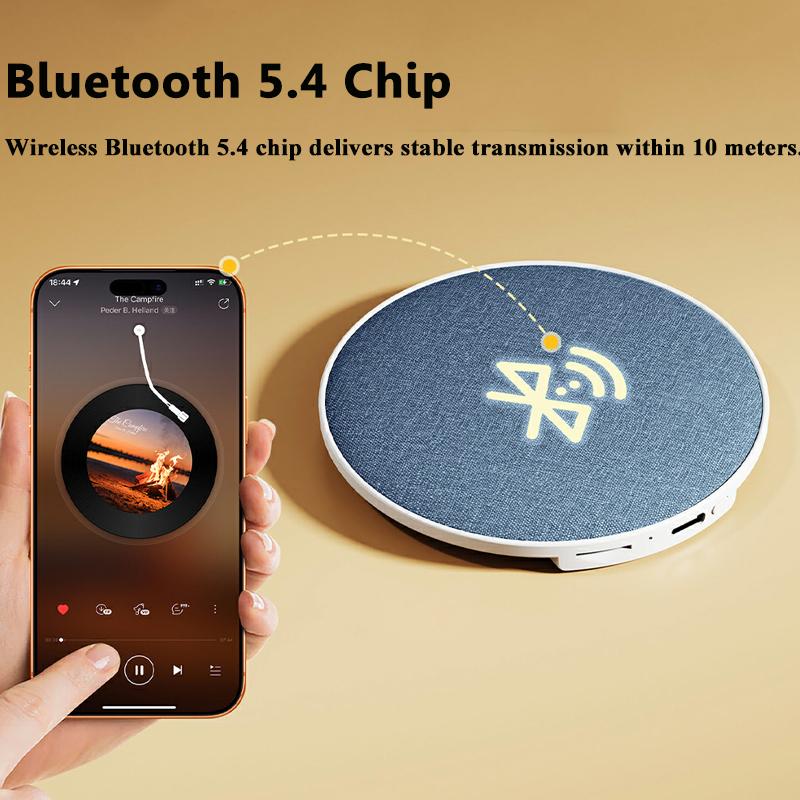 Bedroom Pillowside Sleep Aid Speaker Bluetooth 5.4 High Dynamic HiFi Sound Quality Under-pillow Sound With White Noise Speaker