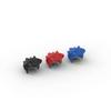 Non-Toxic Moc 10Pcs 53982 Hair Angular Swept Building Blocks Body Headwear Part Bricks Particle Educational Toys Children Birthday Gifts