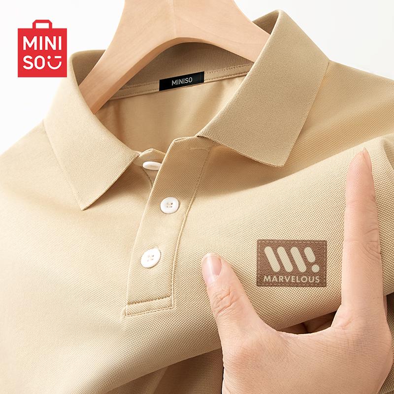 MINISO Men s Summer Casual Polo Shirt 3XL