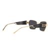 MIU MIU Fashion Trend Metal Frame Irregular Shape Sunglasses Women Sunglasses Light-Gold MU53WSZVN5S0