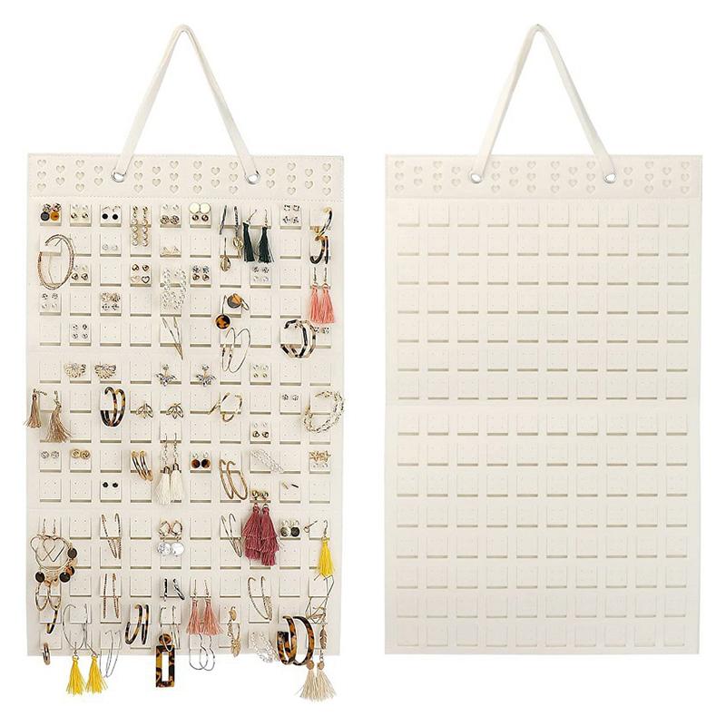 Wall Hanging Brooch Display Stand Felt Enamel Pin Badge Button Storage Holder Necklace Earring Hanging Organizer