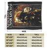 Masquerade Clan Nosferatu Revised Knitted Blankets Flannel  Super Warm Throw Blankets for Airplane Travel Bedspread