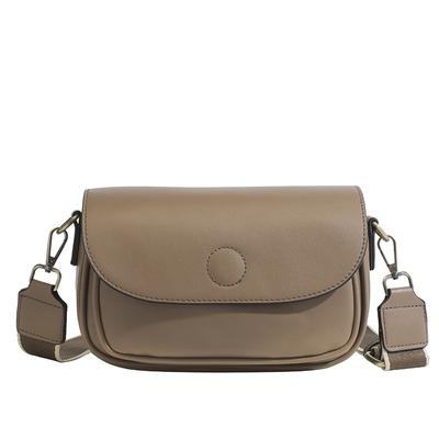 Women Bag Niche Texture Crossbody Bag Wide Shoulder Strap Small Square Bag Tofu Bag