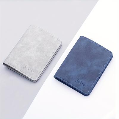 1pc Men's Vintage PU Leather Mini Wallet with Multi-Card Slots, Ultra-Thin Driver's License Holder