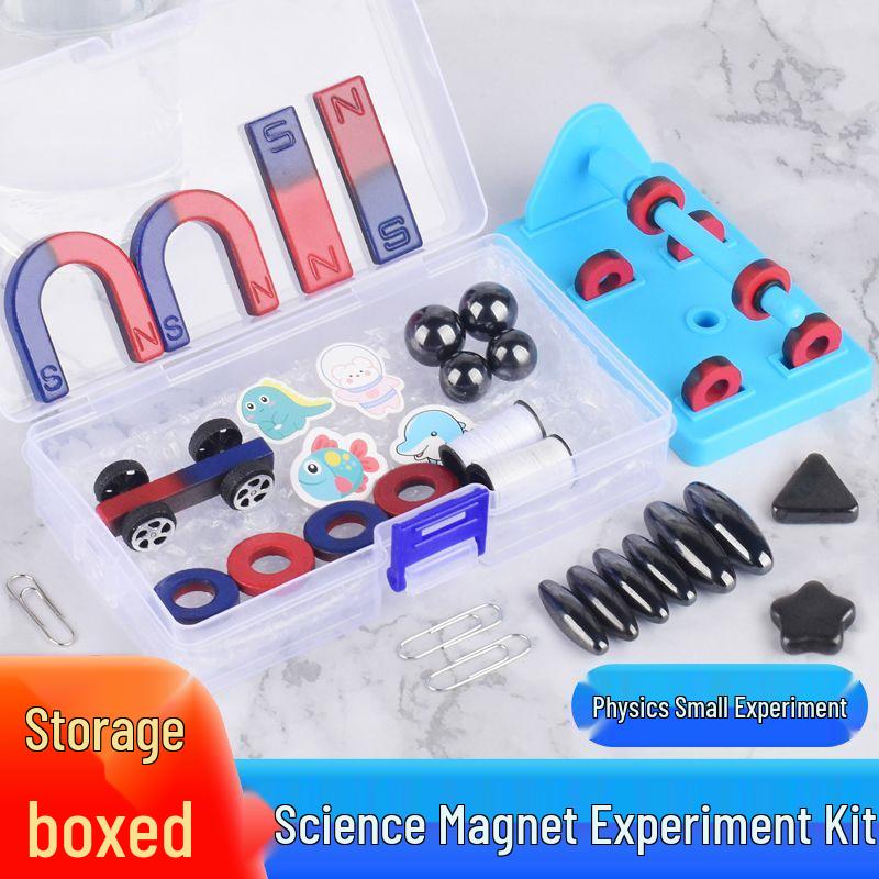 Magnetic Science Kit for Kids: DIY Experiments & Physics Demonstration