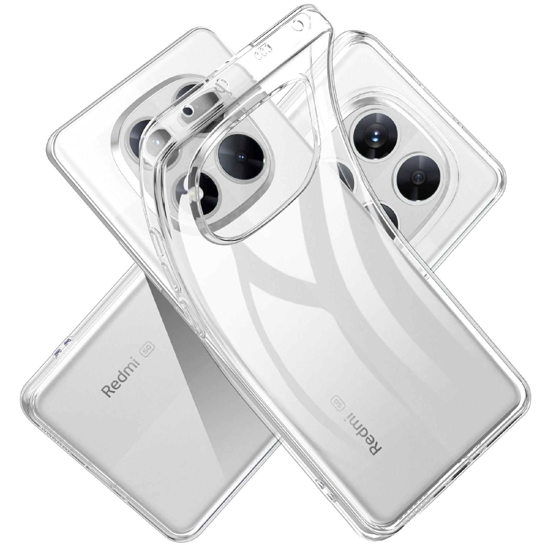 

Чохол для Xiaomi Redmi Note 14 Pro 5G/Poco X7 5G Прозорий ТПУ чохол для телефону з кристально чистою поверхнею та захистом від відбитків пальців As Shown A