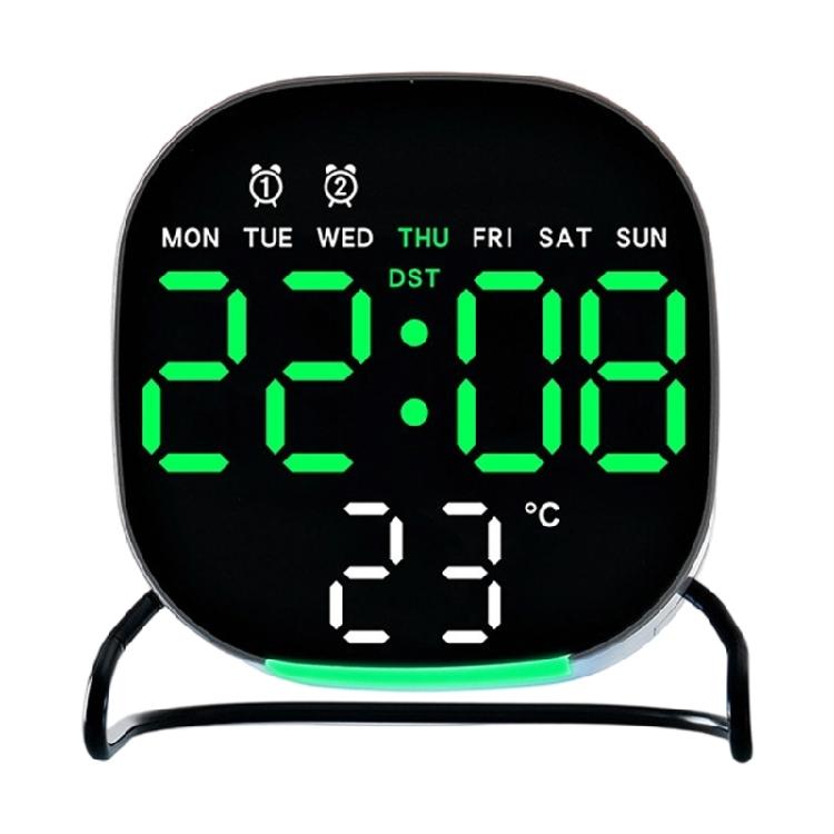 Alarm Clocks for Bedroom Digital Desk Clock for Bedside Nightstand Digital Alarm Clock with Day of Week Temperature